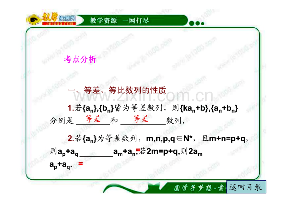 高考数学一轮复习课件：第6章《数列》—数列的应用.pdf_第2页