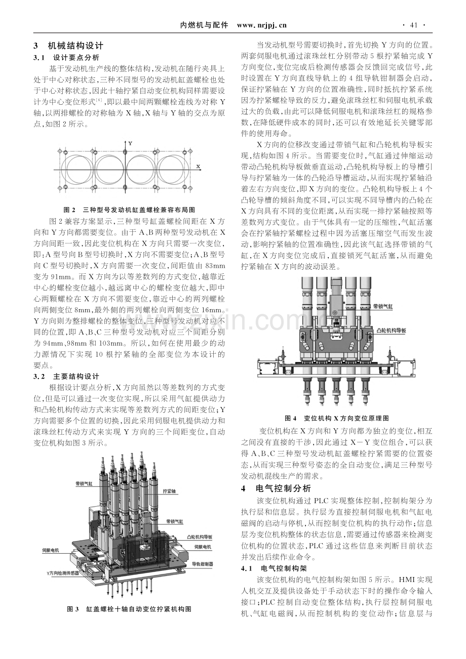 发动机缸盖十轴自动变位拧紧机构的设计研究_李涛.pdf_第2页