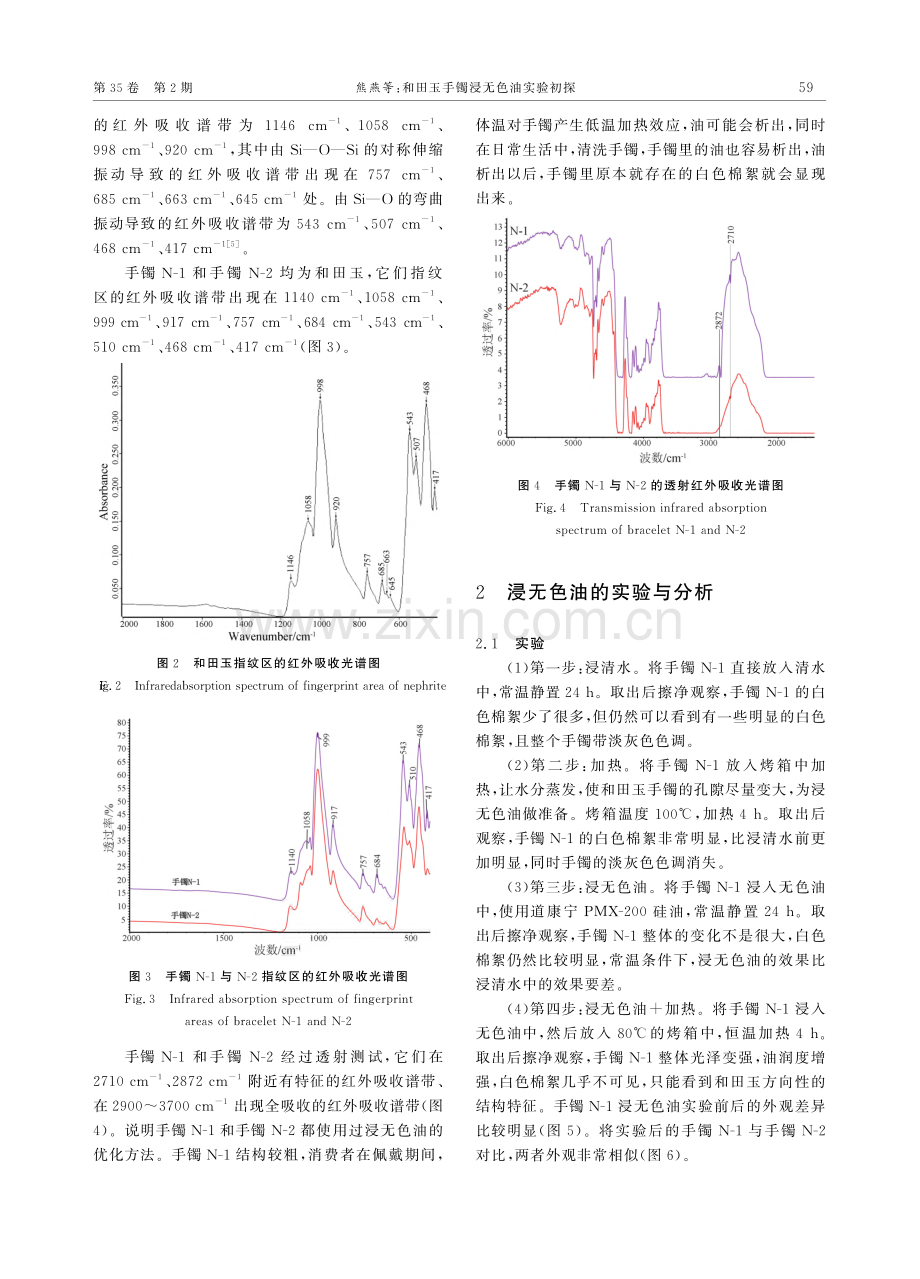 和田玉手镯浸无色油实验初探_熊燕.pdf_第3页