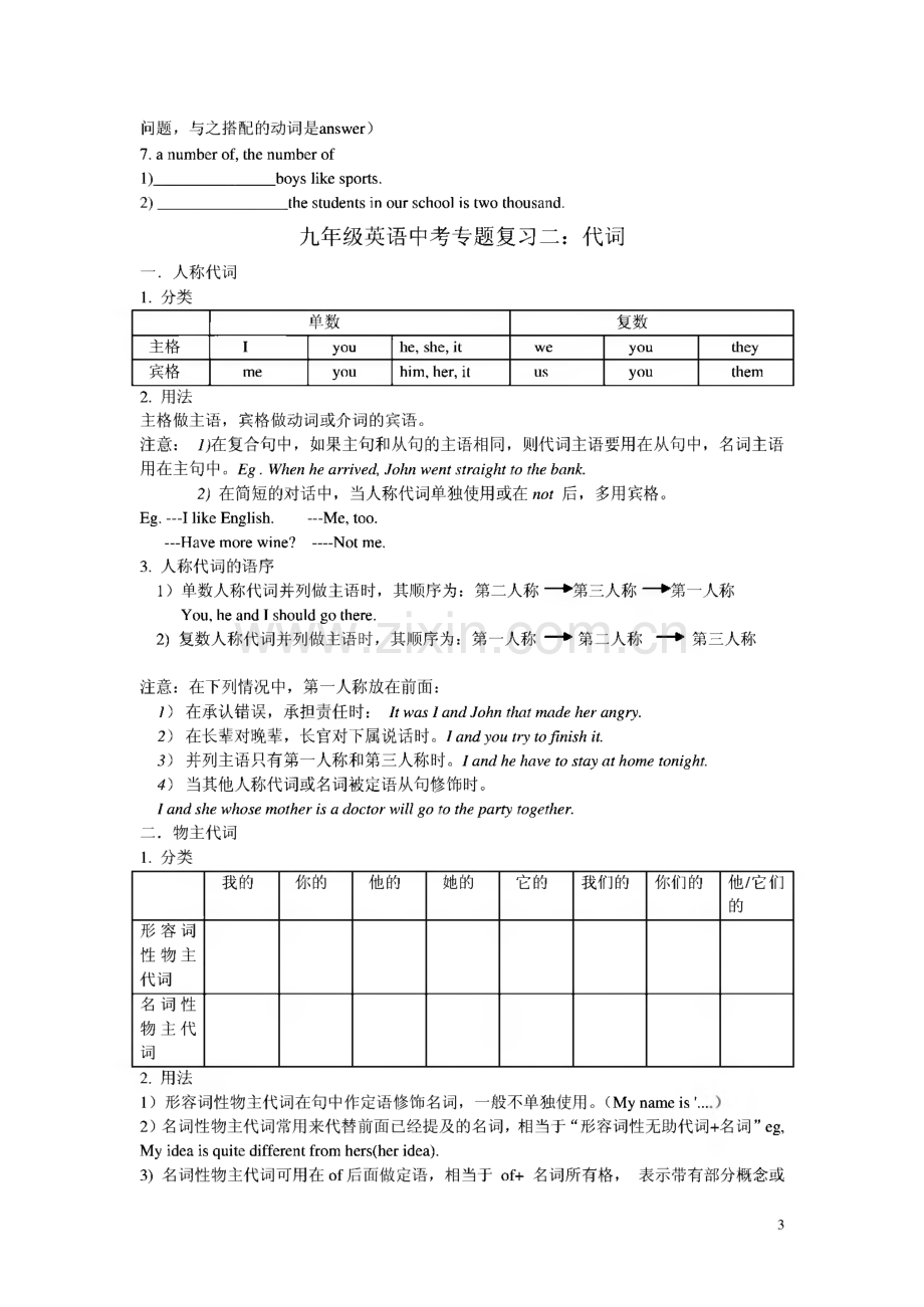 九年级英语中考专题复习.pdf_第3页