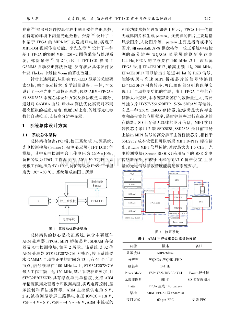 高分辨率TFT-LCD光电自动校正系统设计_聂素丽.pdf_第2页