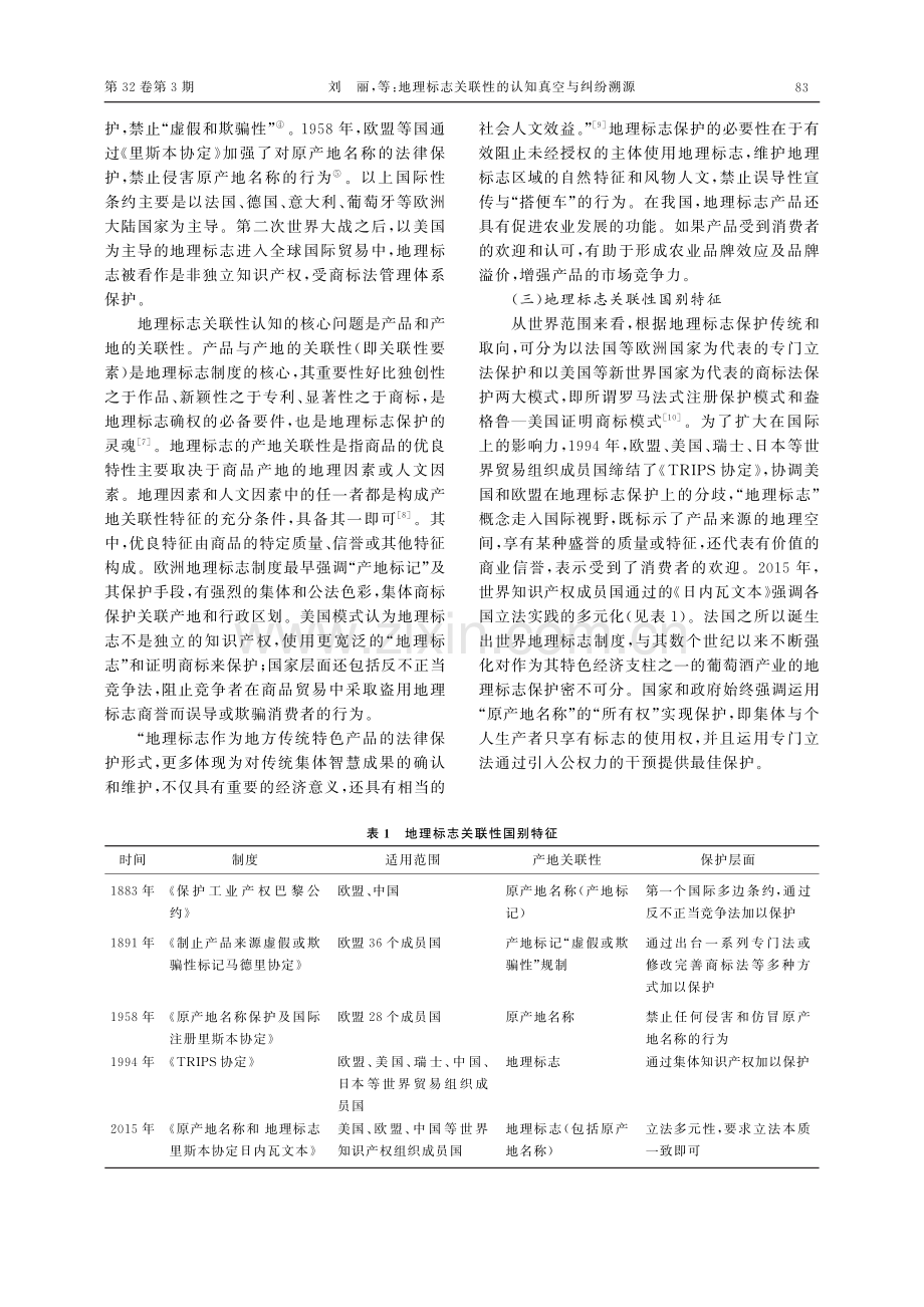 地理标志关联性的认知真空与...源——以安徽省祁门红茶为例_刘丽.pdf_第3页