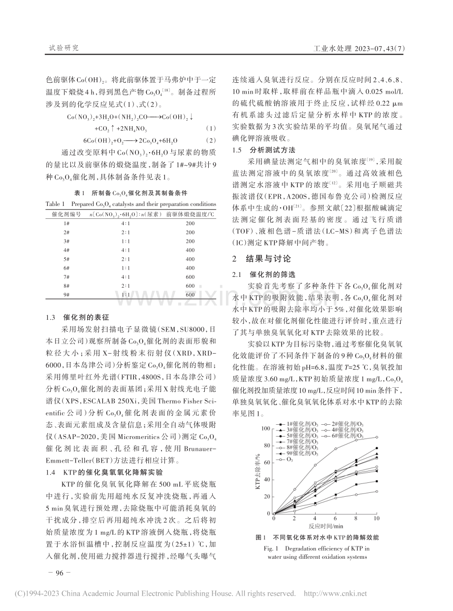 Co_3O_4催化臭氧氧化降解水中酮基布洛芬的研究_王箫.pdf_第3页