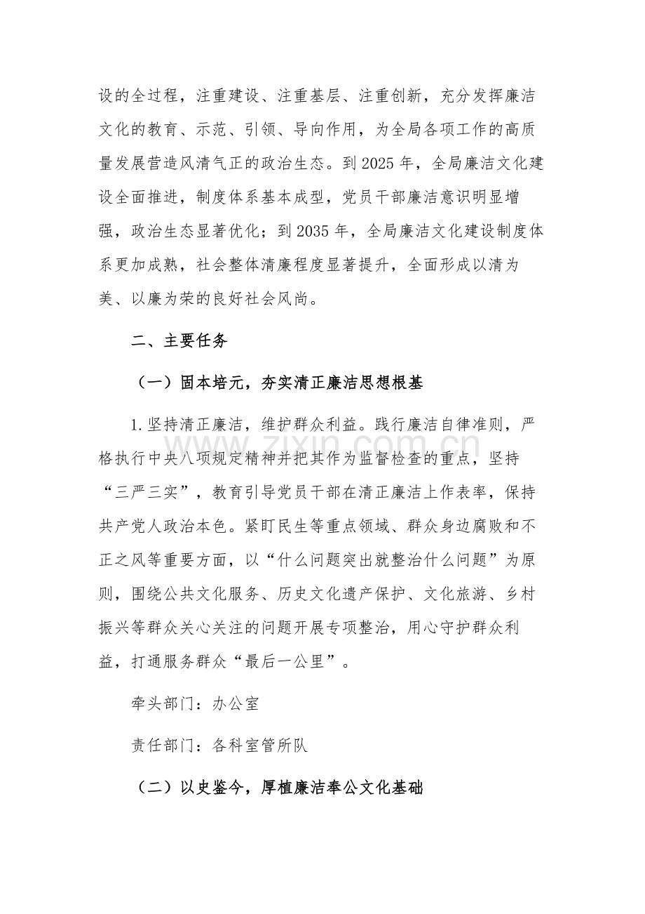 关于加强廉洁文化建设打造廉洁文化品牌工作方案范文.docx_第2页