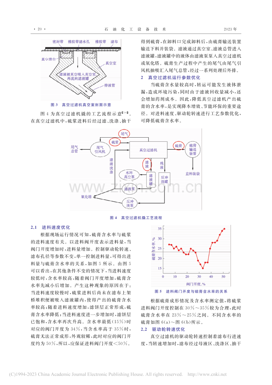 硫膏生产工艺真空过滤机装置运行优化研究_汤炎锦.pdf_第3页