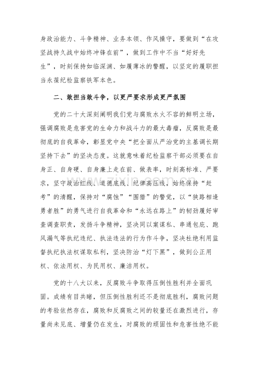 2023年纪检监察干部交流发言材料合集2篇.docx_第3页