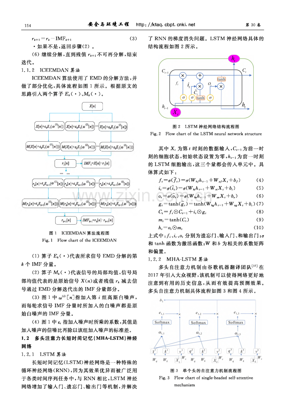 基于ICEEMDAN分解和MHA-LSTM神经网络的滑坡位移预测.pdf_第3页