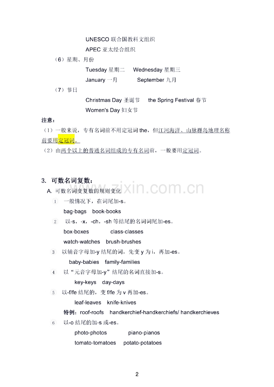 中考英语语法全解.pdf_第2页