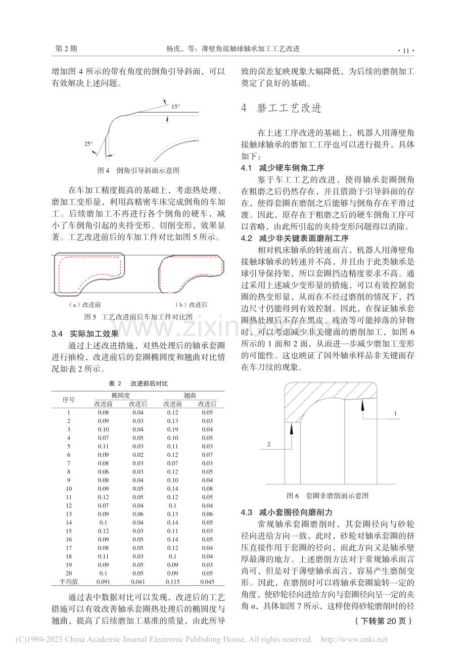 薄壁角接触球轴承加工工艺改进_杨虎.pdf_第3页