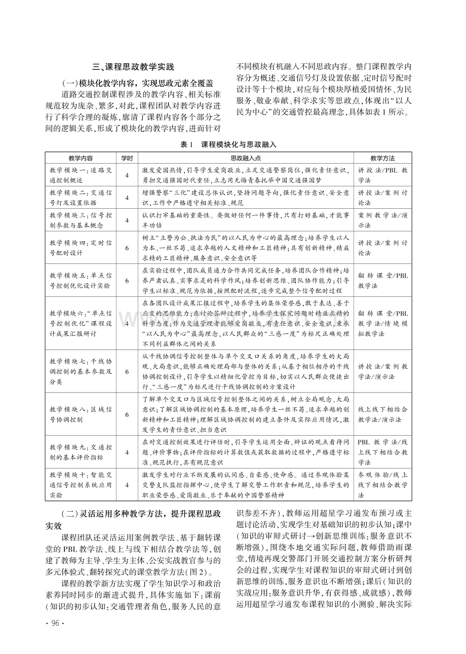 公安院校道路交通控制课程思...探索——以四川警察学院为例_高建杰.pdf_第2页