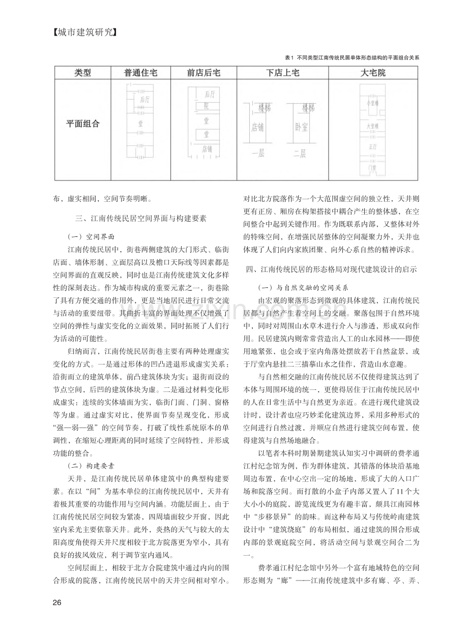 江南传统民居的形态格局分析及设计应用_卢灵.pdf_第2页