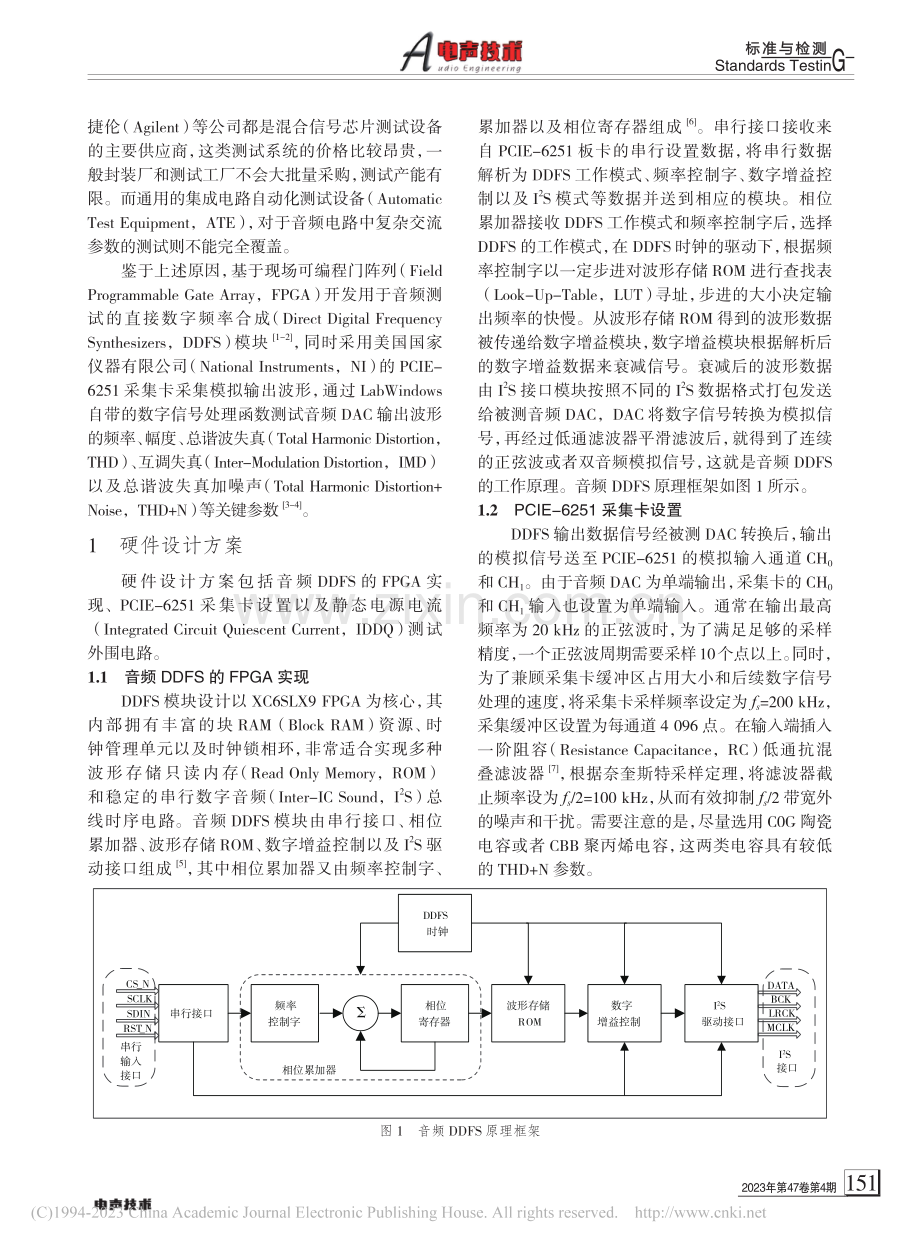 基于FPGA和LabWin...频DAC测试方案开发与实现_王兵.pdf_第2页