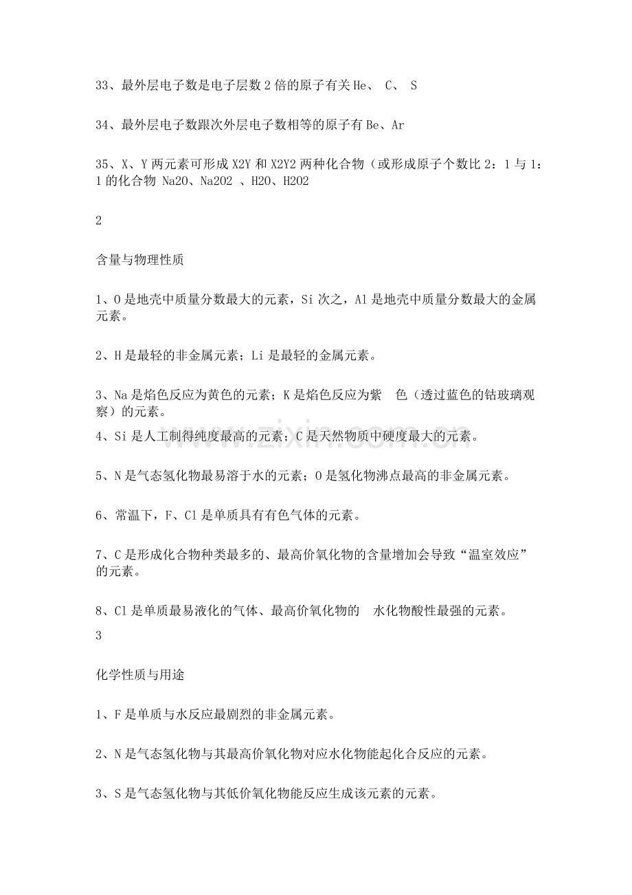 一定要背会的高中化学推断题归纳知识.docx_第3页