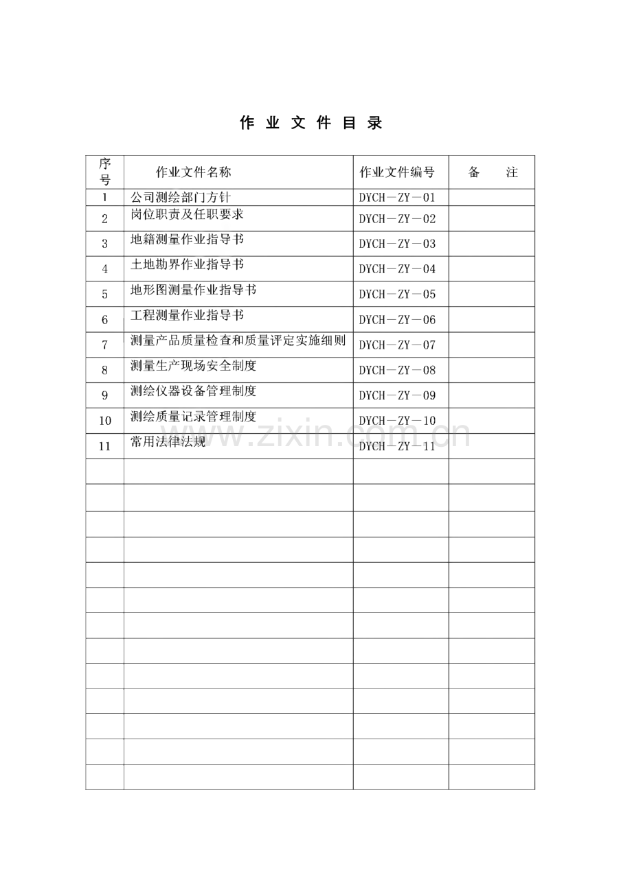 某测绘公司质量管理体系文件.pdf_第2页