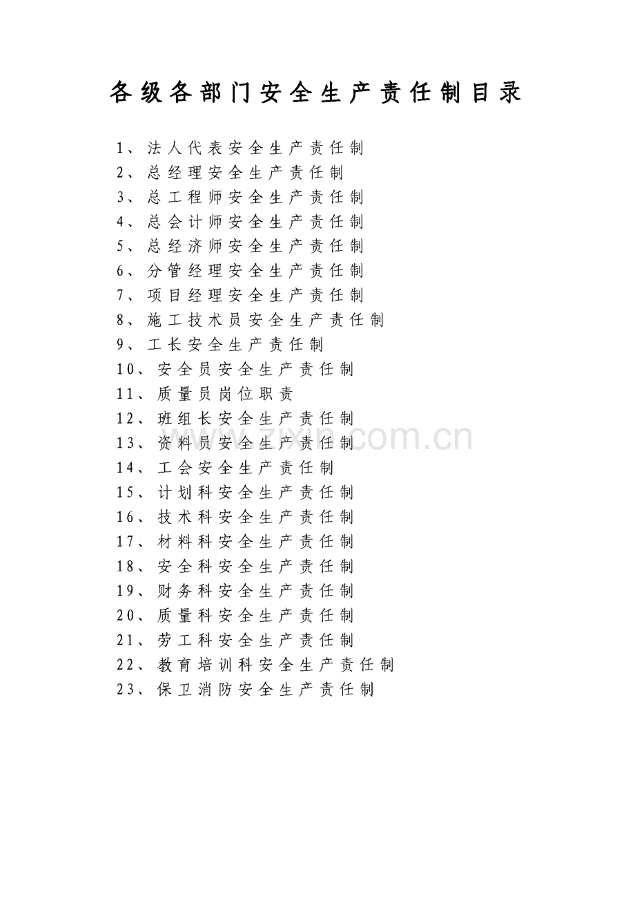 X通信工程公司各级安全生产责任制、安全生产规章制度、操作规程汇编.pdf_第2页