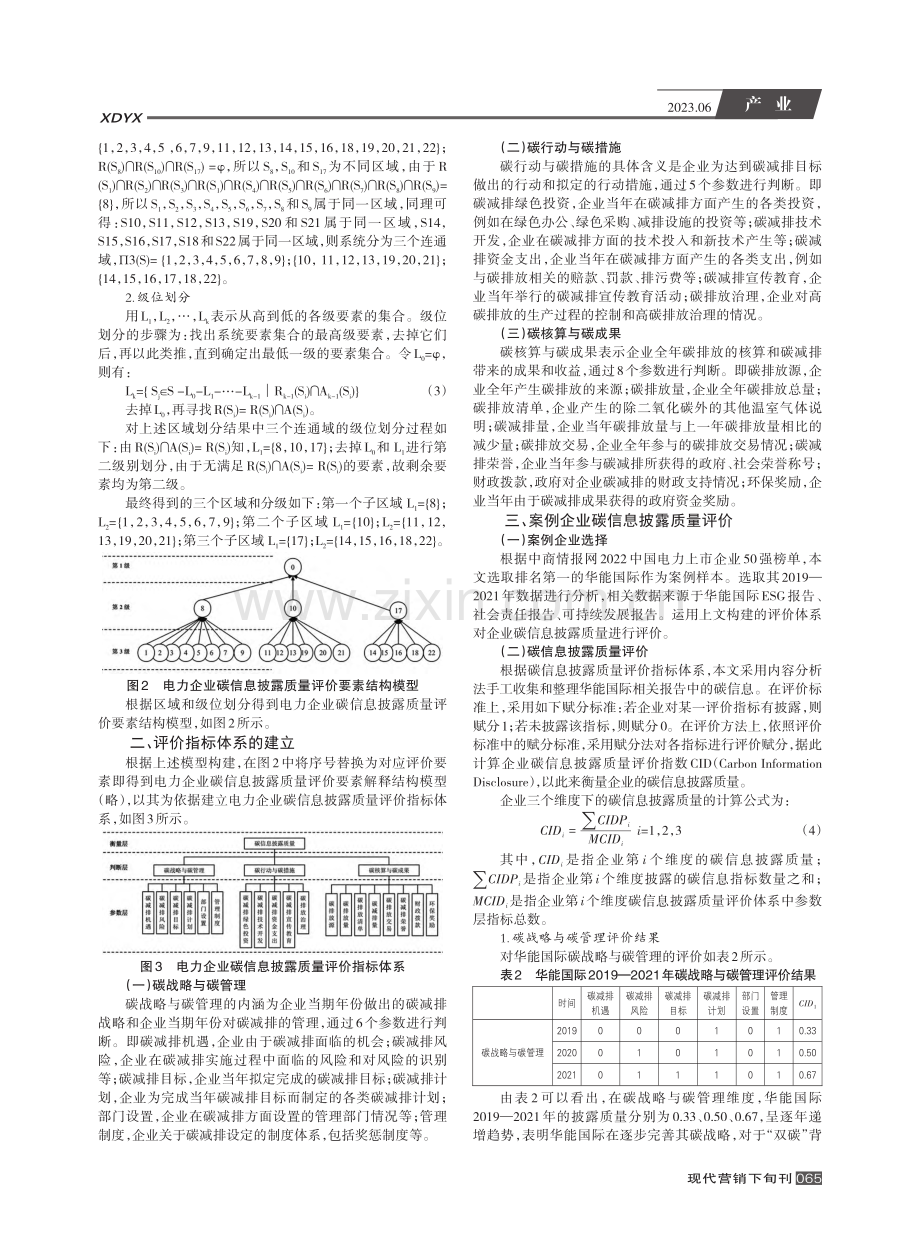 “双碳”背景下电力企业碳信息披露质量评价指标体系构建_李茗.pdf_第2页