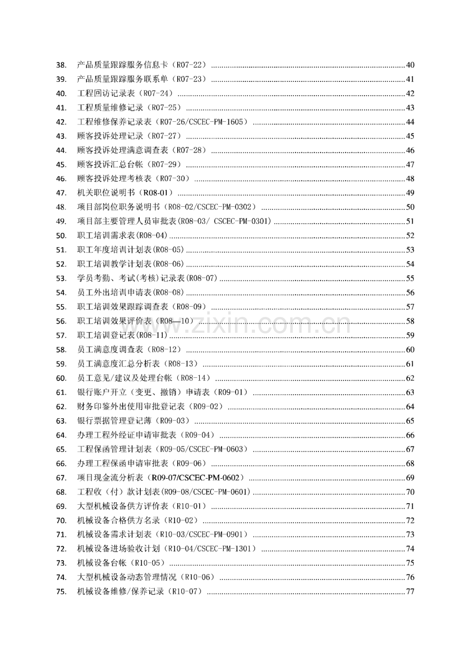 卓越绩效管理手册记录表汇编手册-中建八局第三建设有限公司.pdf_第3页