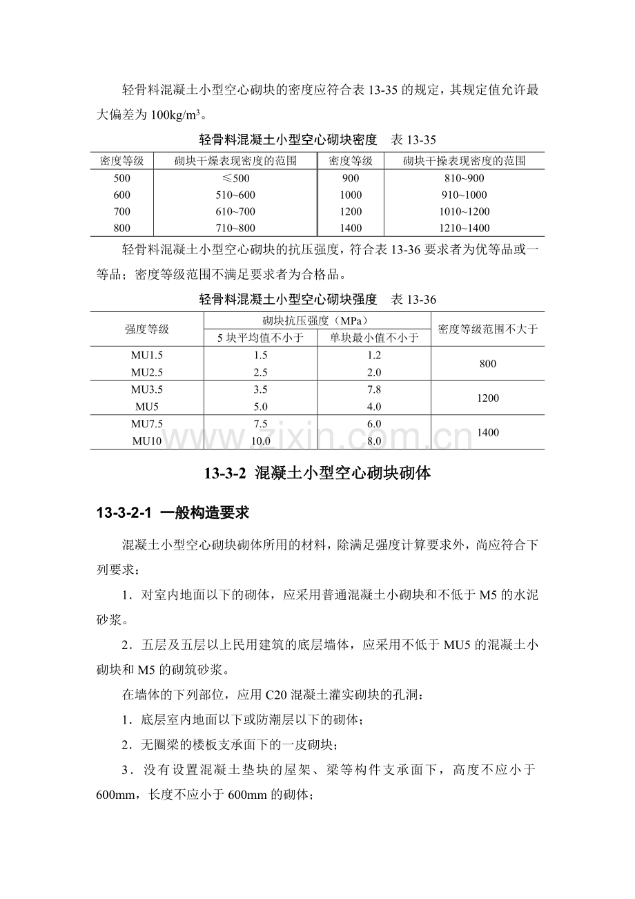 13-3 混凝土小型空心砌块砌体工程.doc_第3页