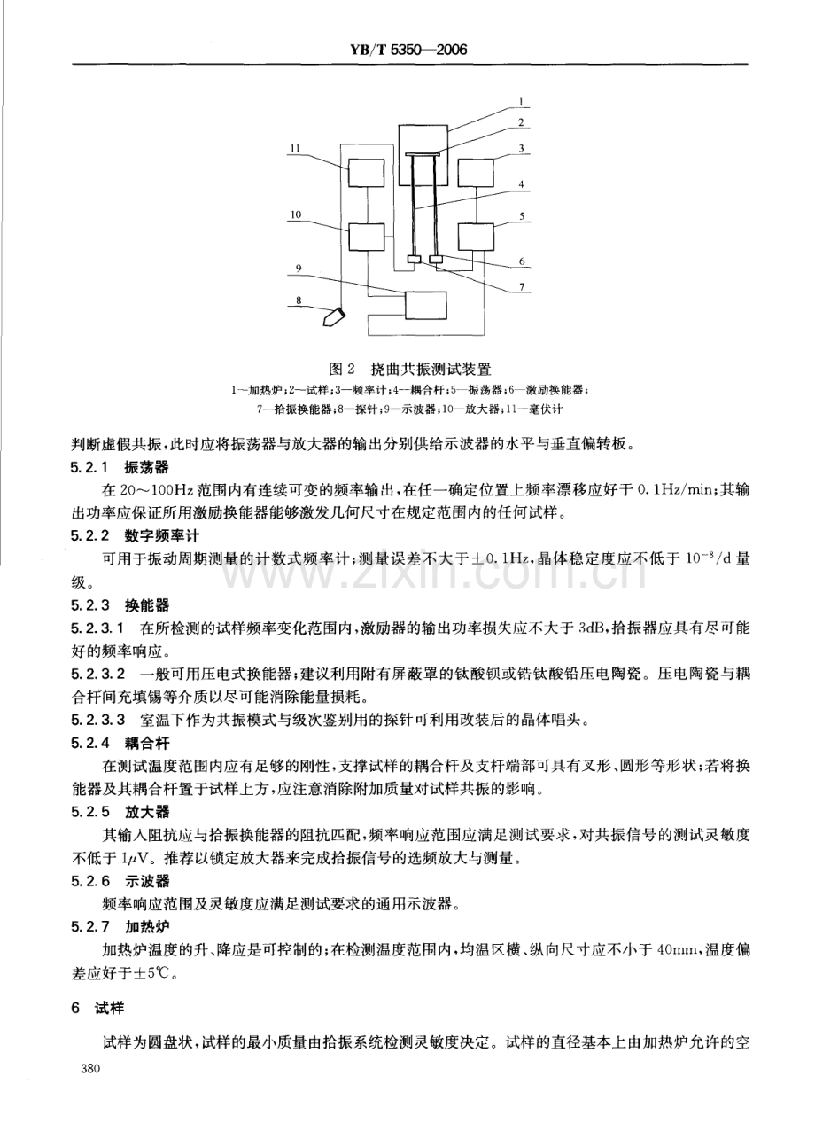 YB-T 5350-2006金属材料高温弹性模量测量方法 圆盘振子法_（高清）.pdf_第3页