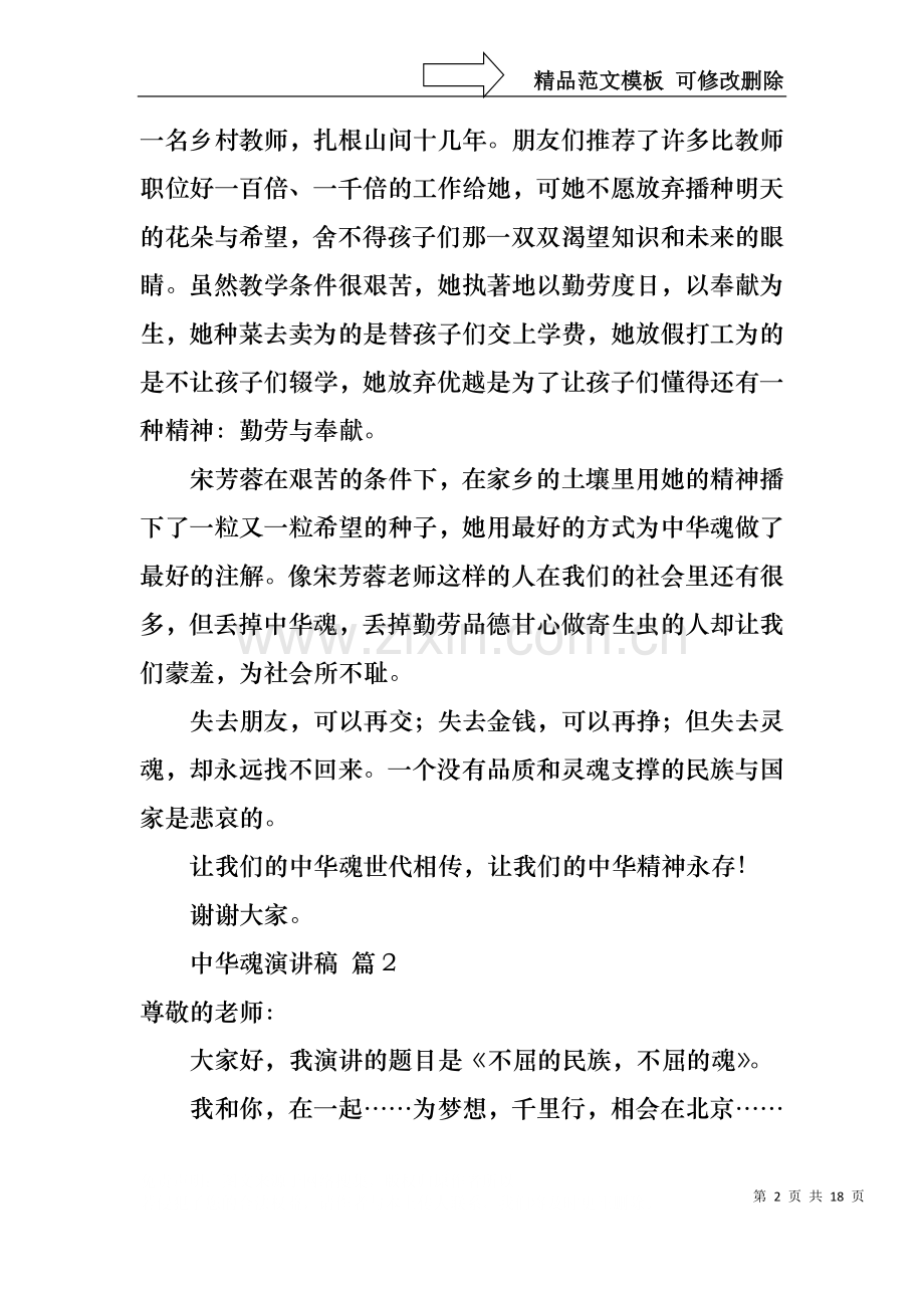 中华魂演讲稿汇编八篇1.docx_第2页