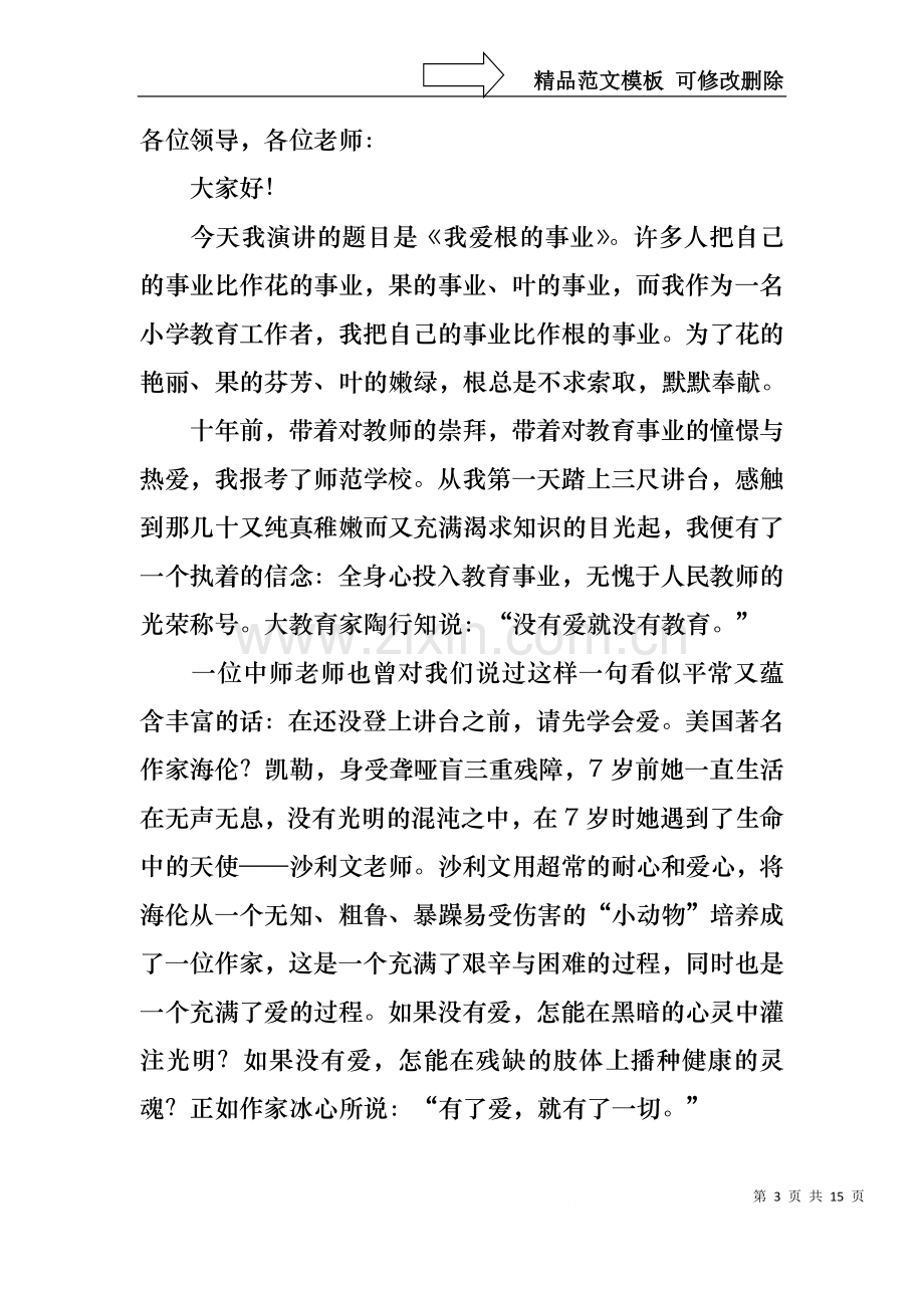 中学教师师德师风演讲稿(5篇).docx_第3页