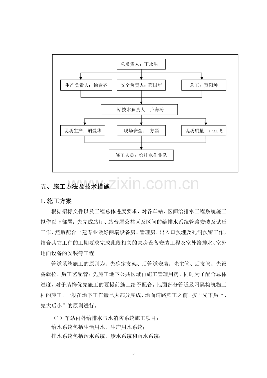 给排水施工方案和工艺.doc_第3页