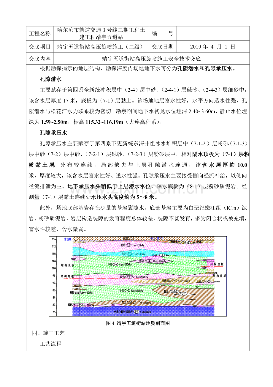 地下三层车站高压旋喷桩安全技术交底二级.doc_第3页