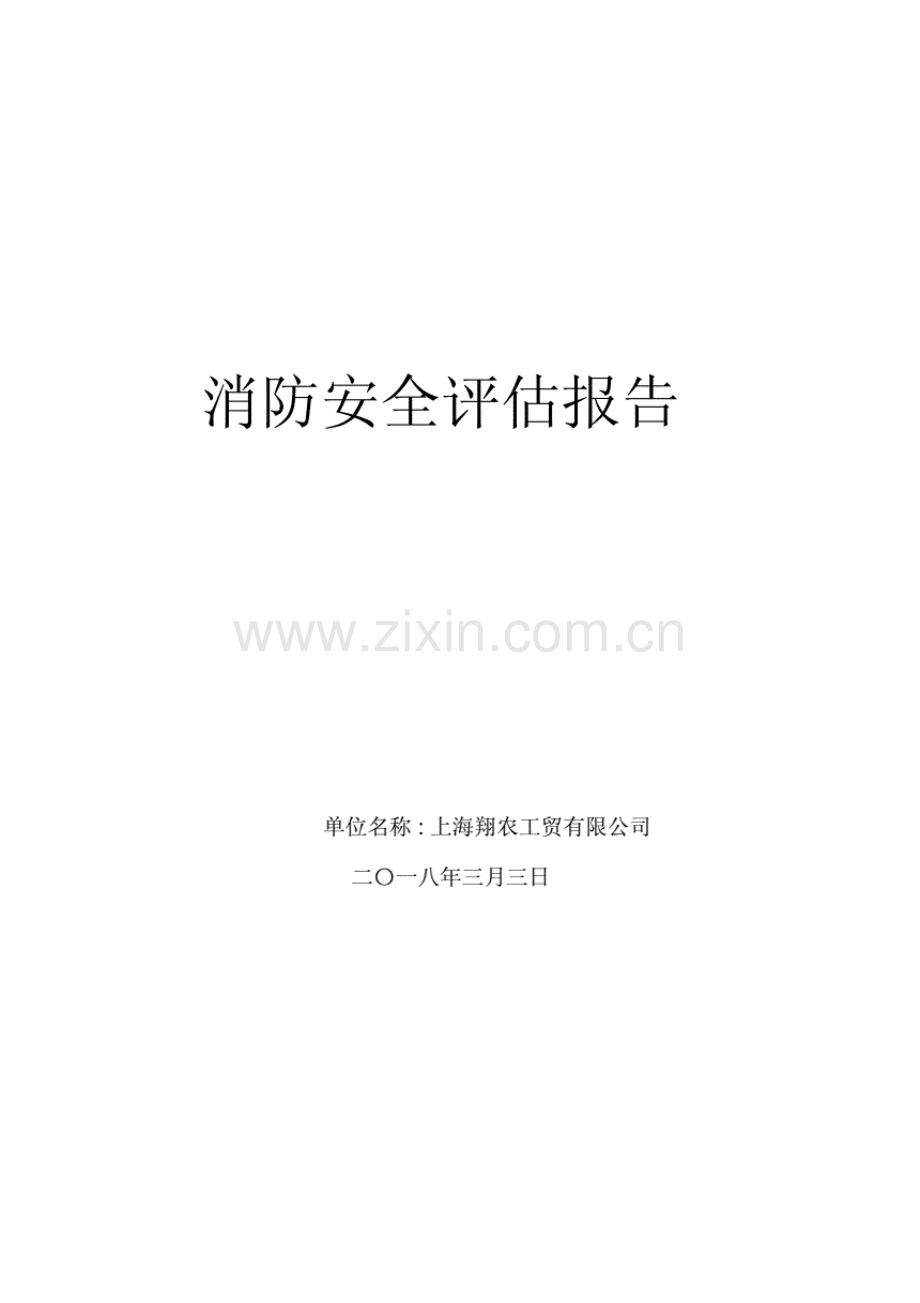 消防安全评估报告..pdf_第1页