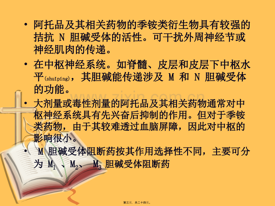 胆碱受体阻断药(Ι).ppt_第3页