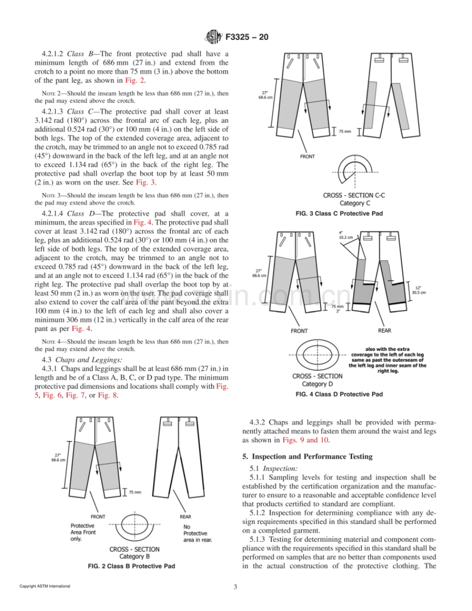 ASTM F3325-20 电锯使用者腿部保护装置的标准规范.pdf_第3页