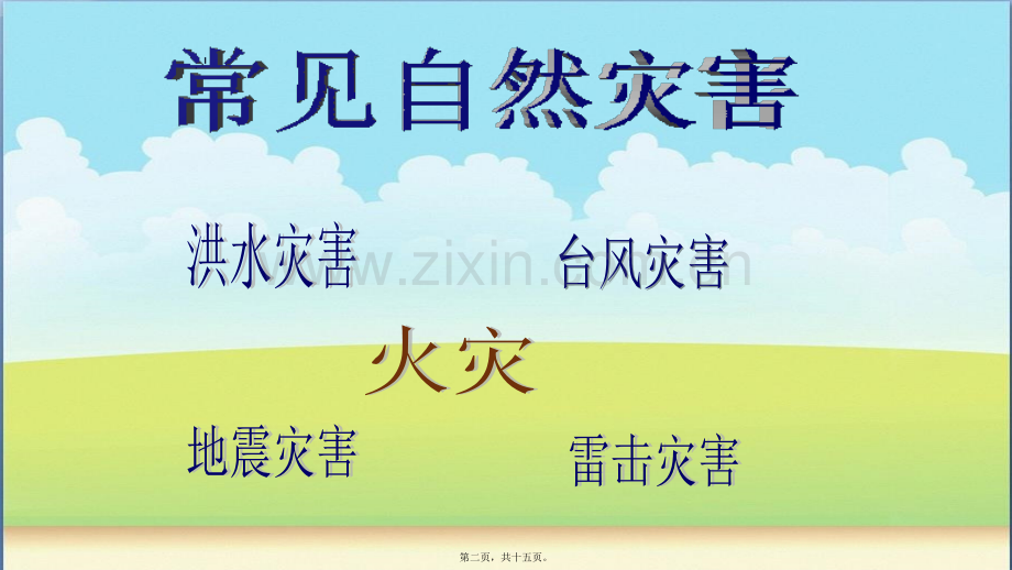 防灾减灾主题班会ppt.ppt_第2页