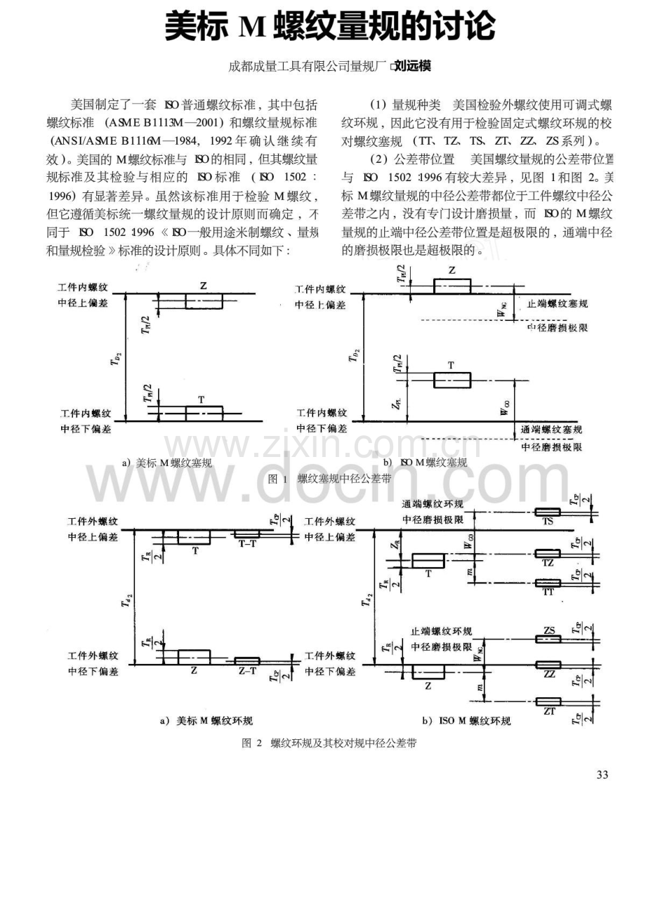 美标M螺纹量规的讨论.docx_第1页