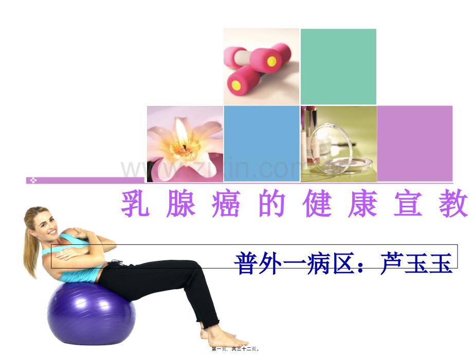 乳腺癌的健康宣教芦玉玉.ppt_第1页