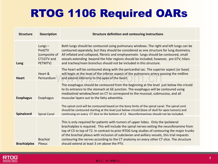 RTOG-放疗中胸部危及器官勾画-Organs-at-Risk-(OARs)-in-Thoracic.ppt_第3页