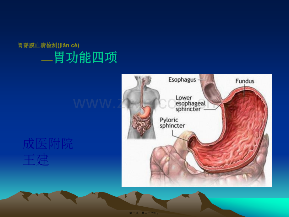 学术讨论—胃功能四项.ppt_第1页