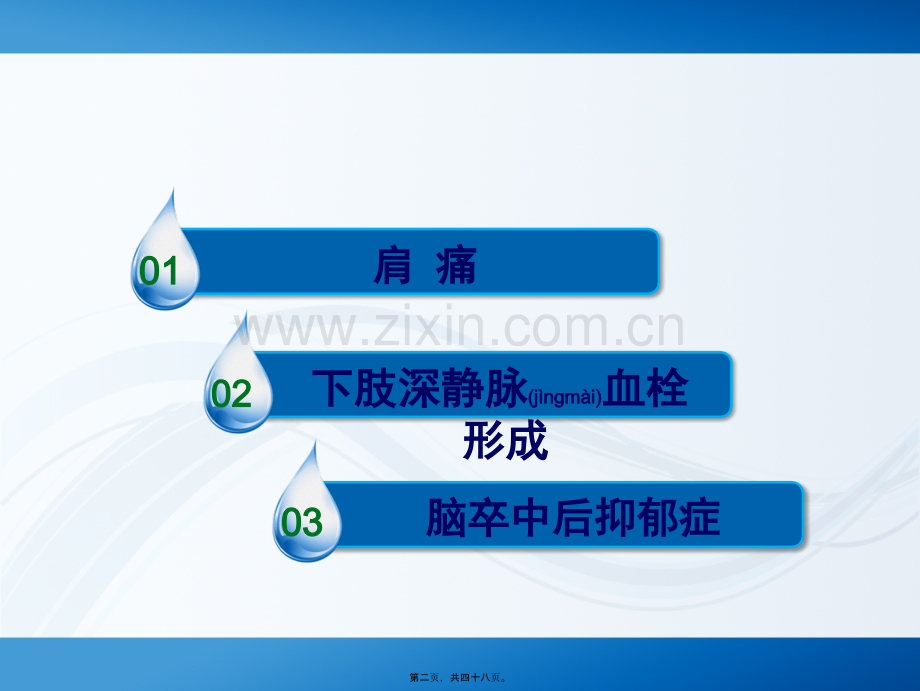 学术讨论—脑卒中并发症.ppt_第2页