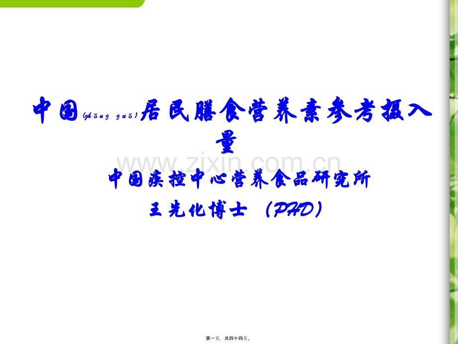 中国居民膳食营养素参考摄入量资料.ppt_第1页