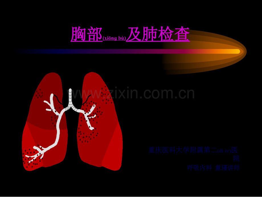 七年制胸部体格检查.ppt_第1页