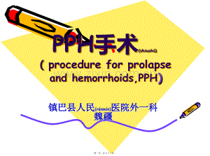 学术讨论—PPH手术jieshao.ppt