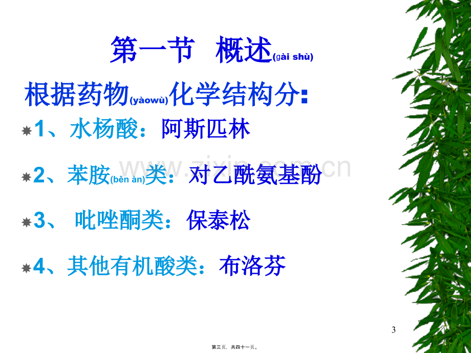 第二十篇---解热镇痛抗炎药.ppt_第3页