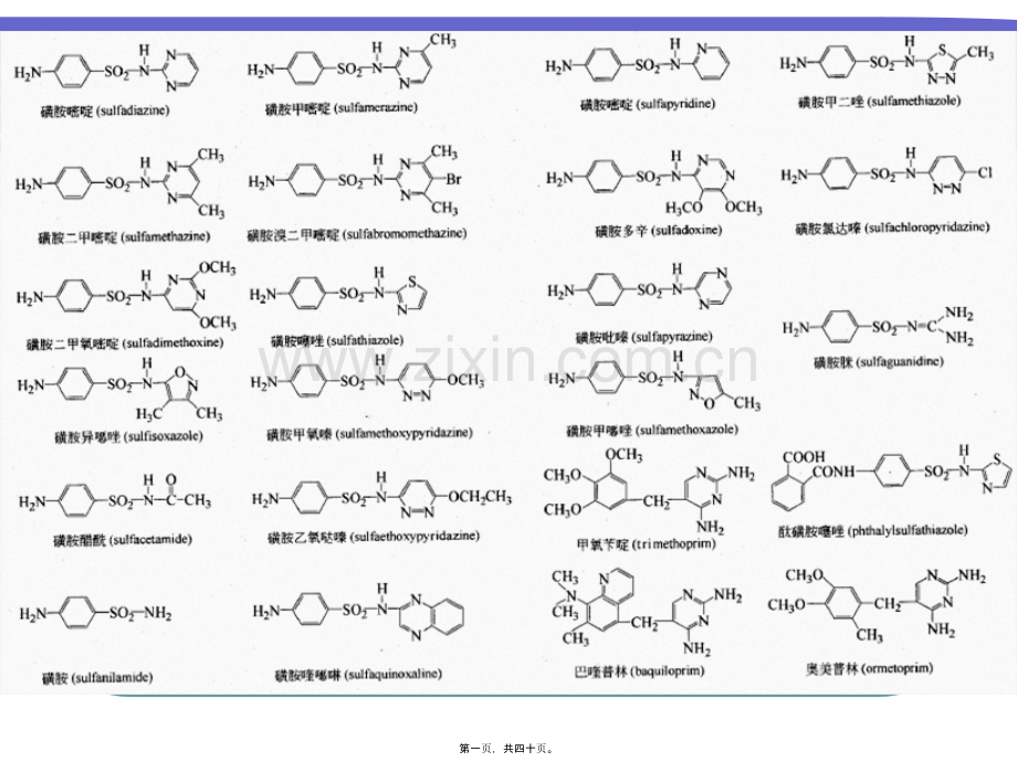 第六章-兽药残留检测技术--磺胺类1.ppt_第1页