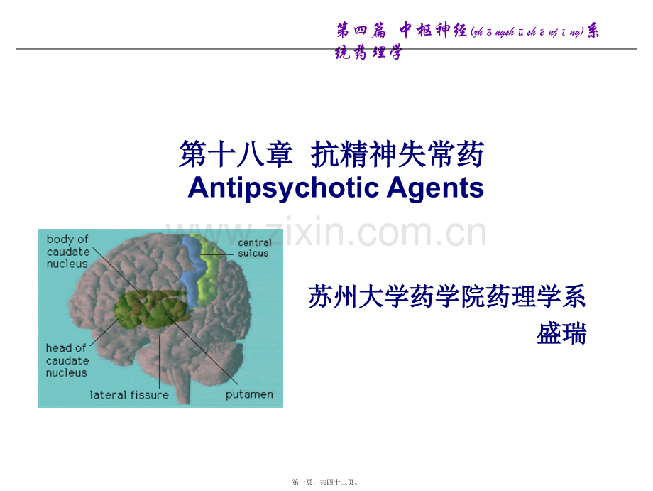 第二十五章-抗精神失常药2.ppt_第1页