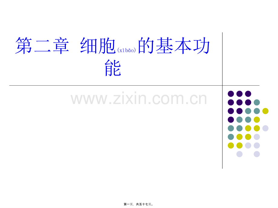 第二章-细胞的基本功能.ppt_第1页