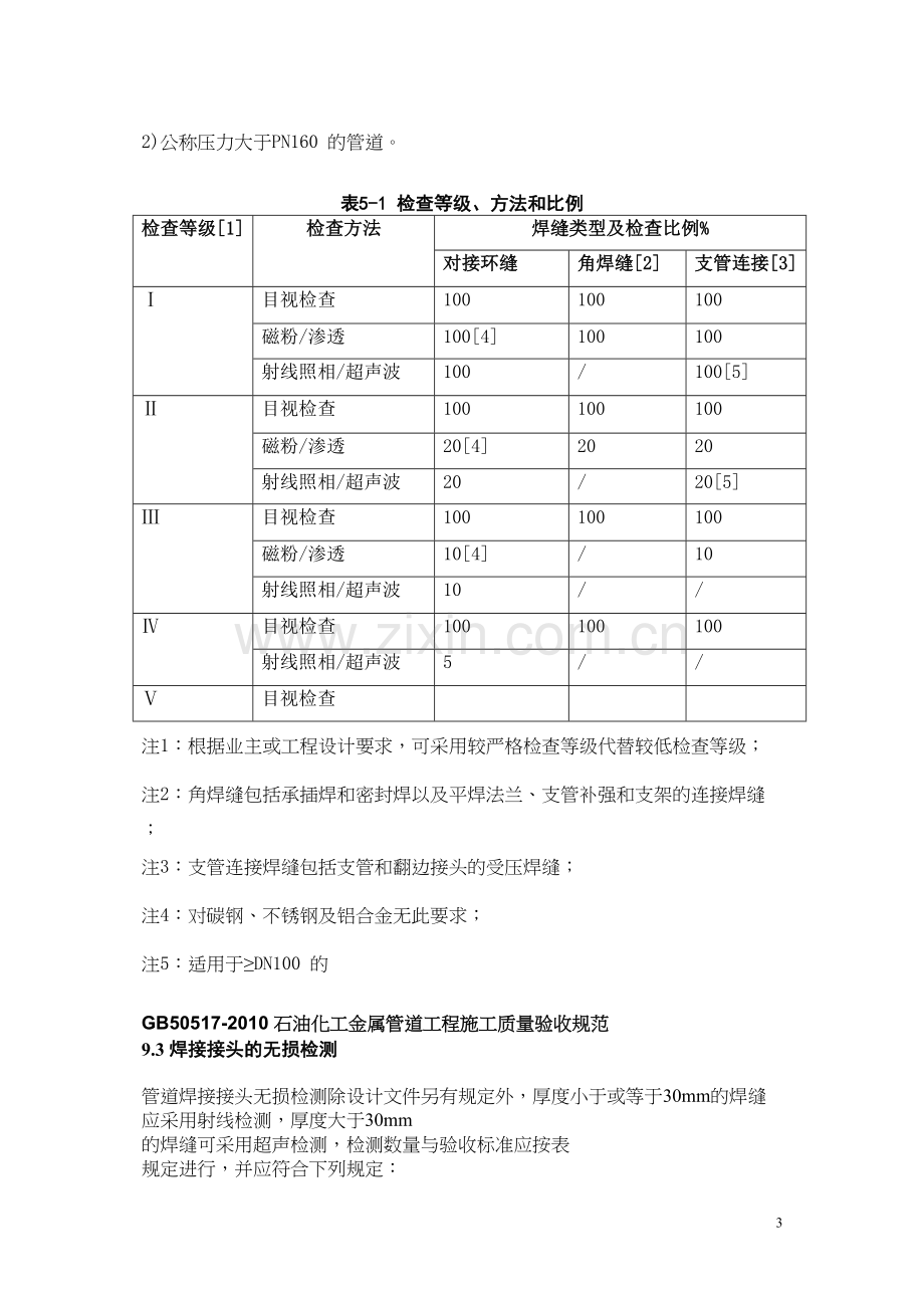 管道的焊接与探伤的相关规范要求.docx_第3页