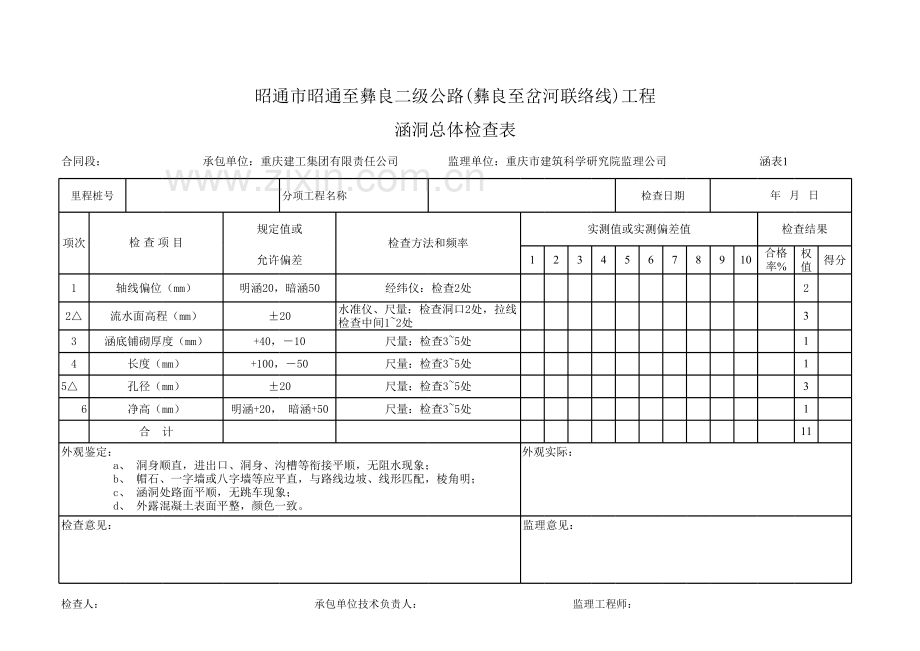 公路检验审批表模板.xls_第2页