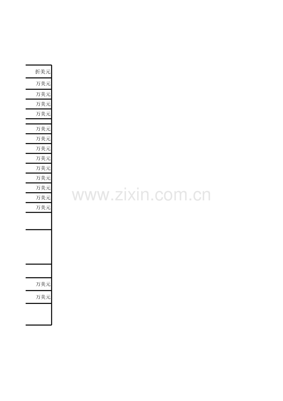 出资情况表模板.xls_第2页