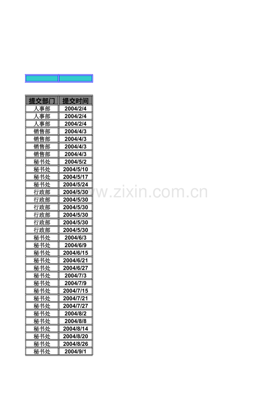 企业内部刊物阅览管理模板.xls_第3页