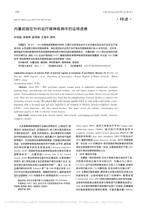 内囊前肢在外科治疗精神疾病中的运用进展_何伟斌.pdf