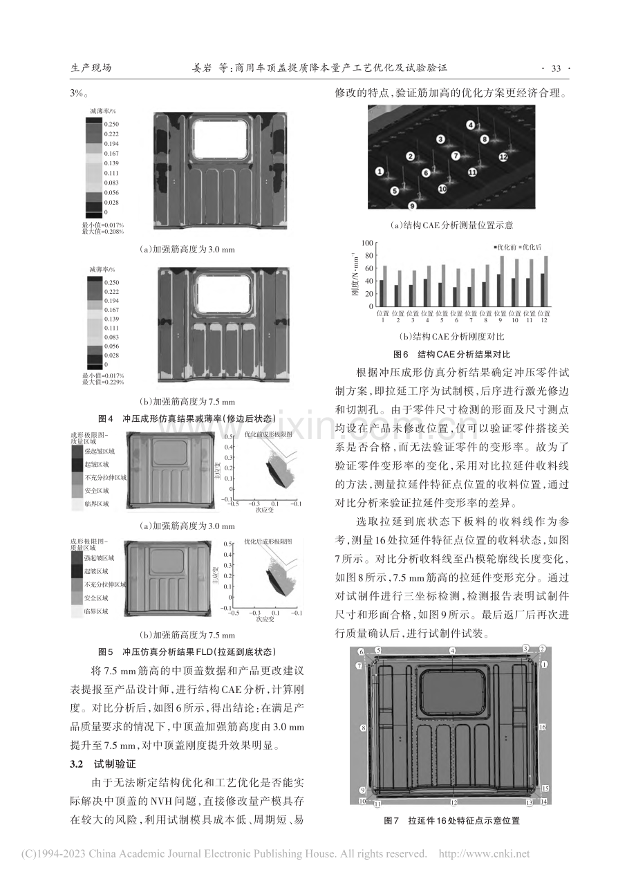 商用车顶盖提质降本量产工艺优化及试验验证_姜岩.pdf_第3页