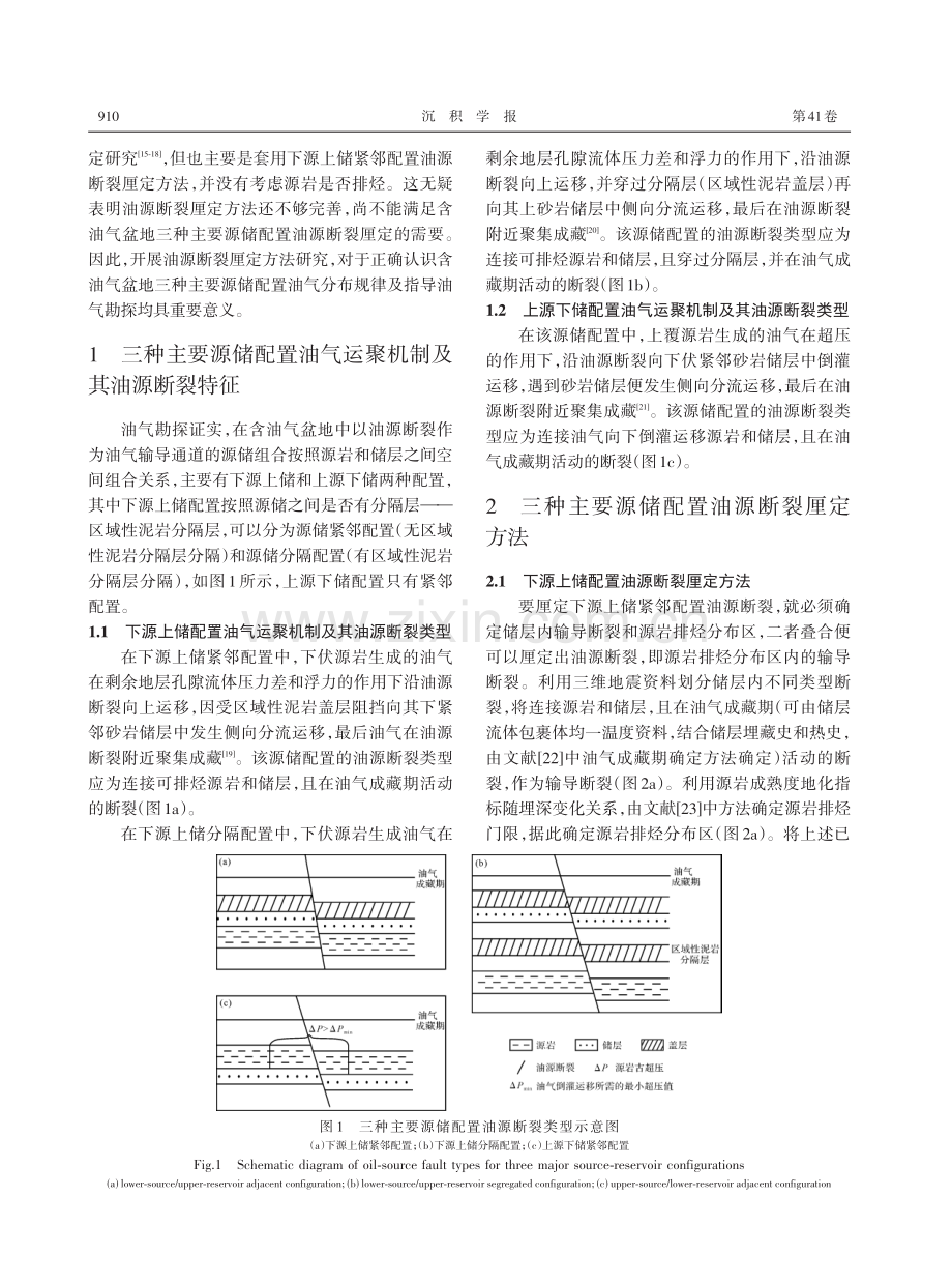 三种主要源储配置油源断裂厘定方法及其应用.pdf_第2页